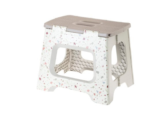 Vigar Compact Foldable 32cm Stool Terrazzo on  Body