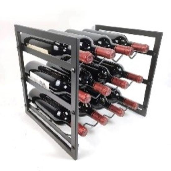 3 Tier 12 Bottle Wine Rack