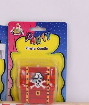 Birthday Candle Pirate Chest