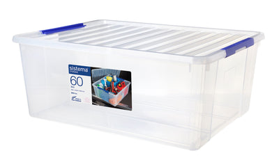 Sistema 60L Storage Bin & Lid Nested Sistema