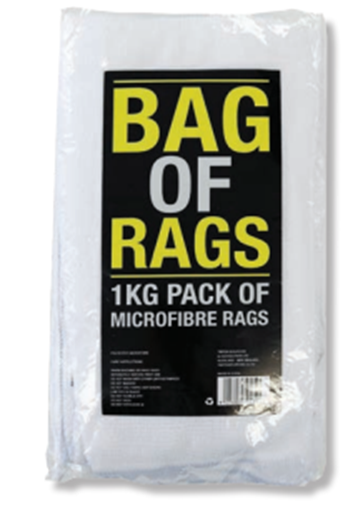 1kg Bag of  Microfibre  Rags