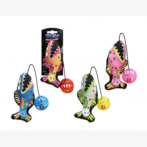 Cat Toy Fish W Bell