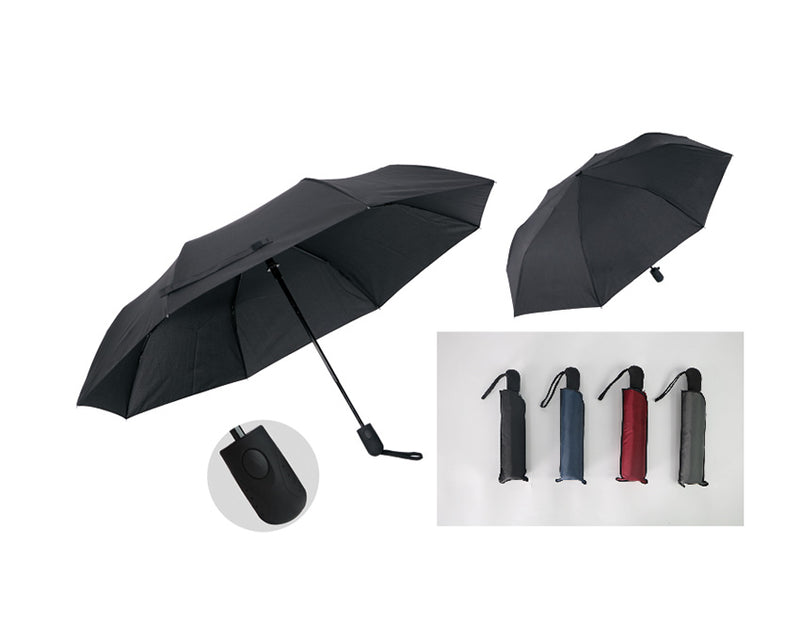 Premium Max Brand 3 Fold Premium Umbrella Automatic 52cm Black