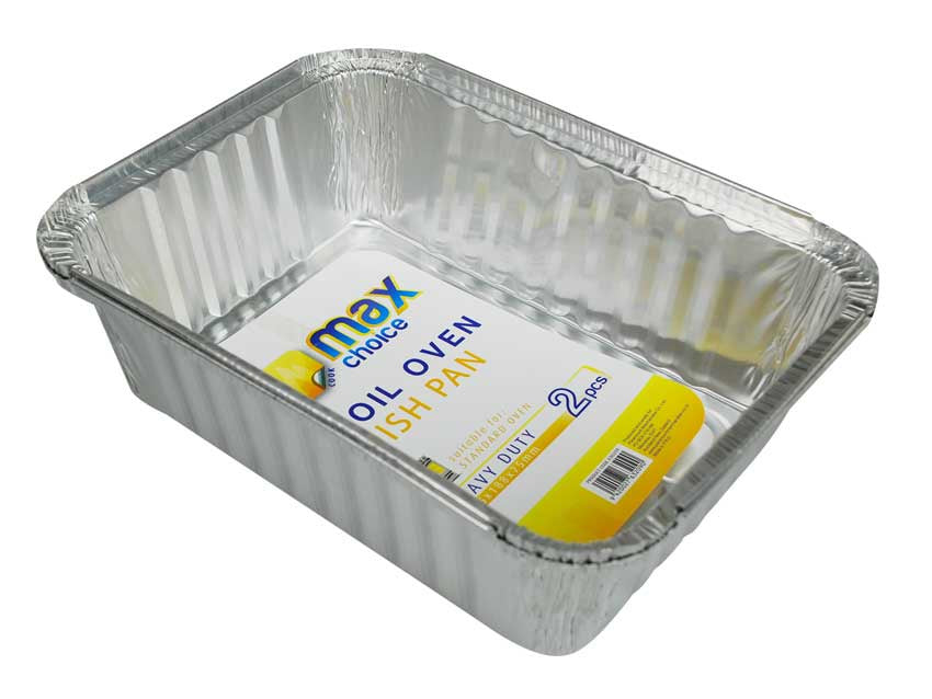 Max Choice Foil Oven Dish Deep Pan