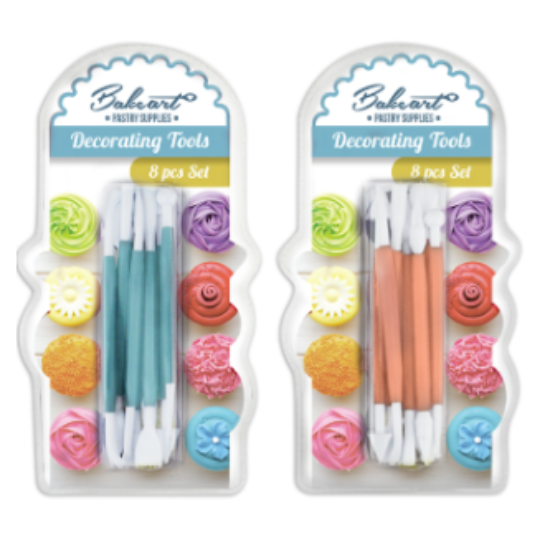 Cake Decoration Tool Set 8pc
