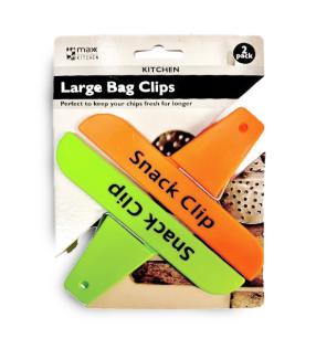Large Bag Clips 2pc
