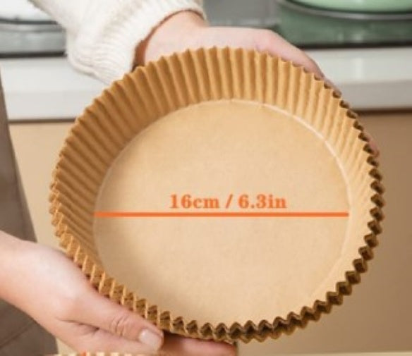 Bake Art Air Fryer Baking Paper 16cm 20’s