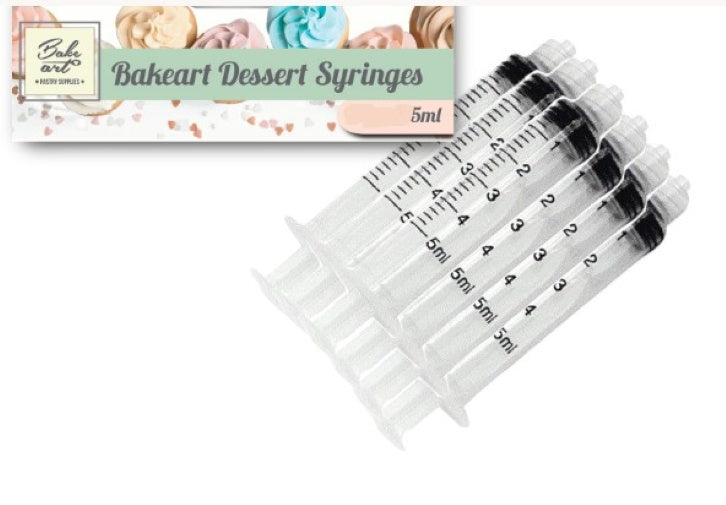 Bakeart Disposable Icing Syringe 5ml Single