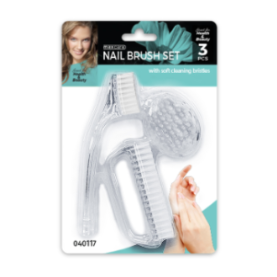 Nail Brush 3Pc Set
