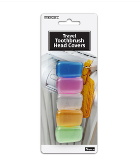 Travel Toothbrush Head Covers 5 Pack