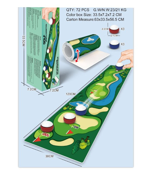 Golf Game 72 Pc