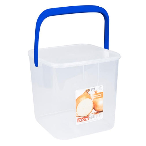 Décor Tellfresh Super Storer Bulk Food Container – 8.5L Blue Handle