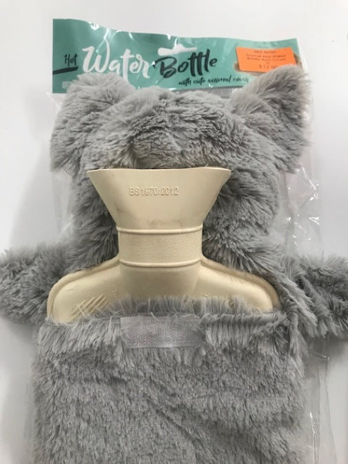 Animal Hot Water Bottle And Cover 1l