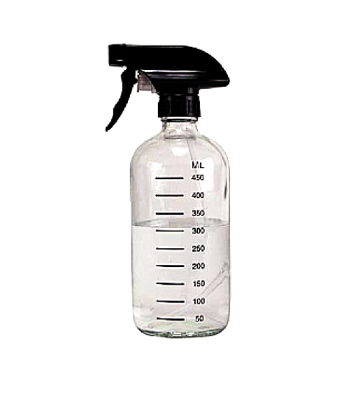 Kates Glass Spray Bottle Sml 400ml 7.5 x 21cm