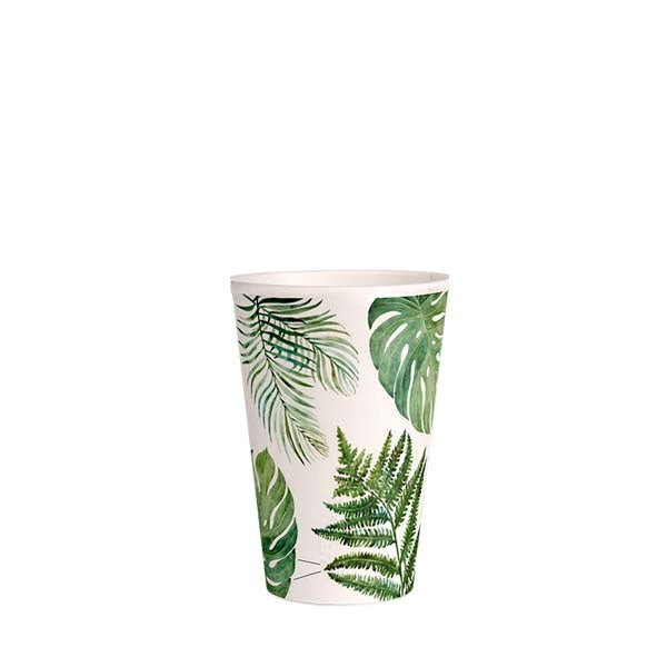 Kates Bamboo Cup Leaf Design 400ml