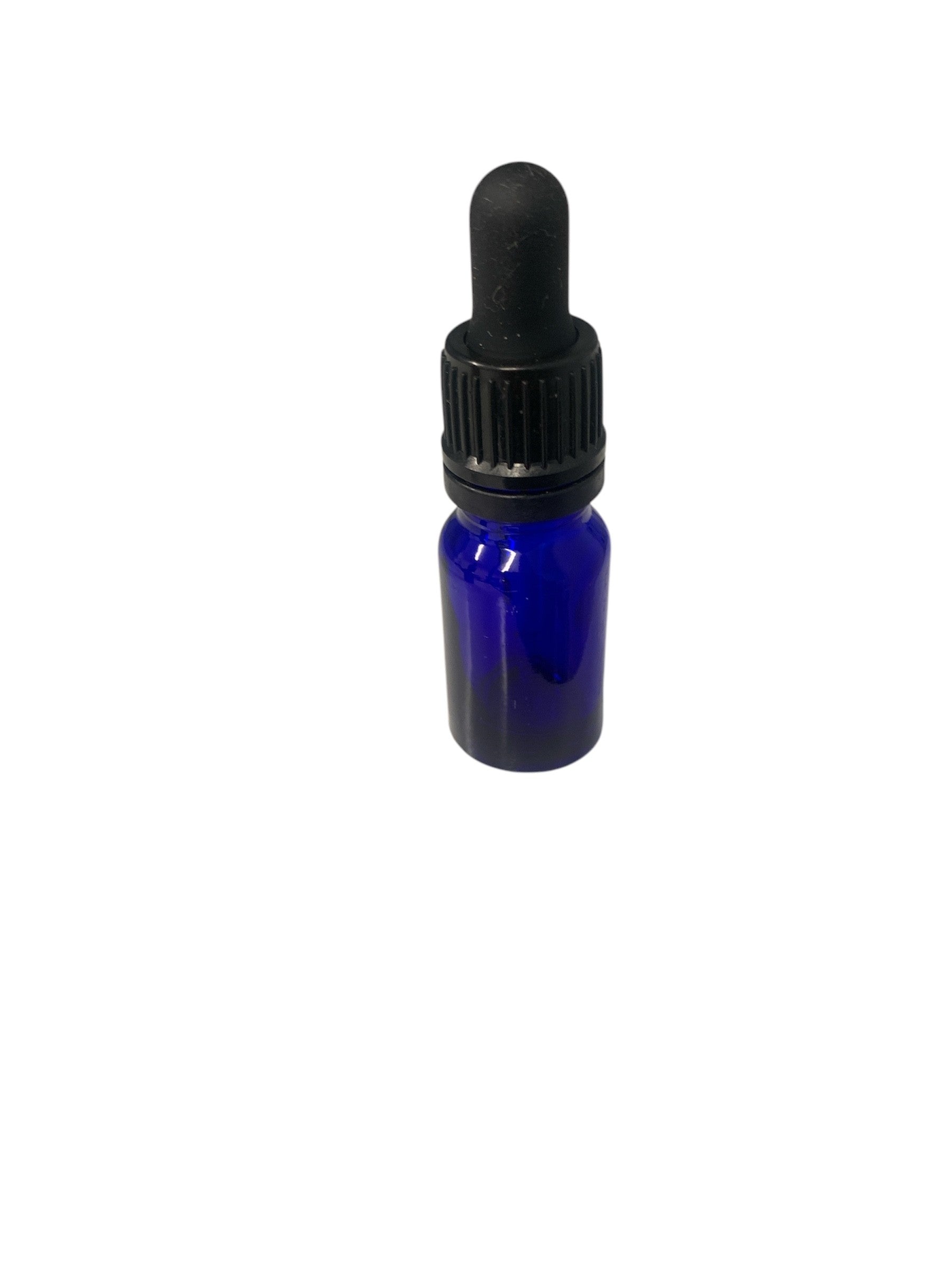 Euro Blue Bottle, 10mls W Tampertel, Dropper
