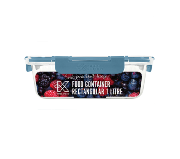 Kates Food Container Rectangular 1L