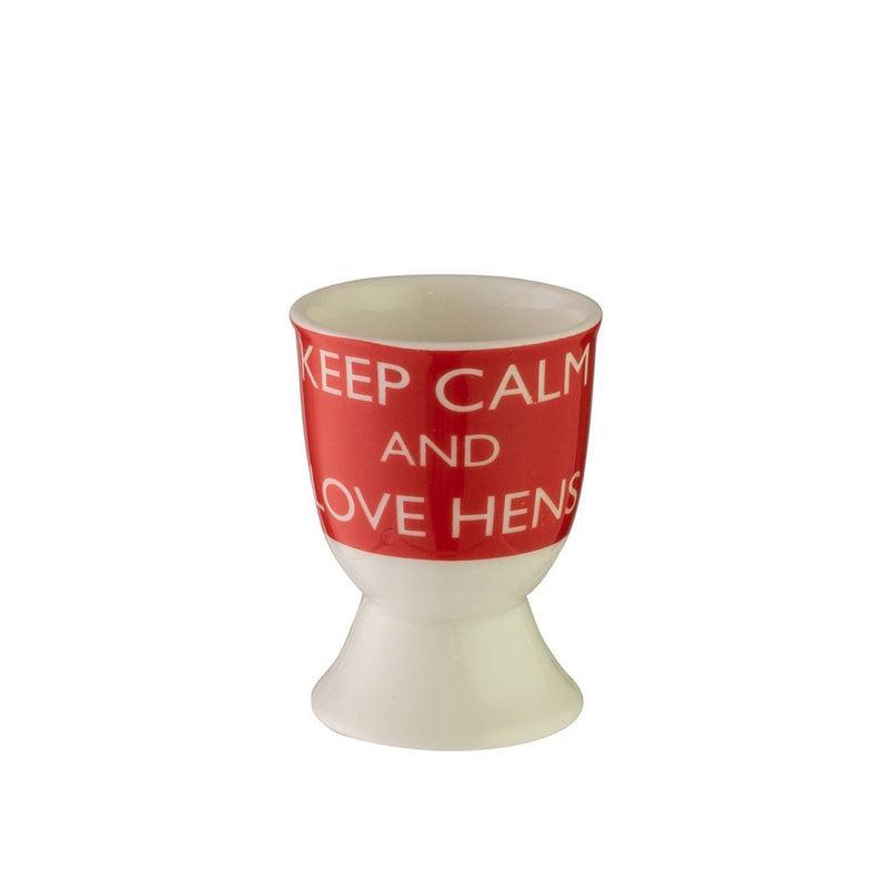 Egg Cup - Keep Calm And Love Hens