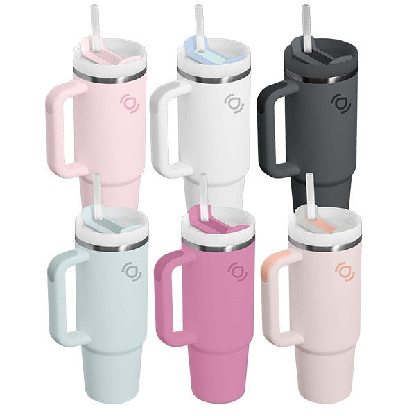 Seymour’s Stainless Steel Versa Cup with Straw – 850ml