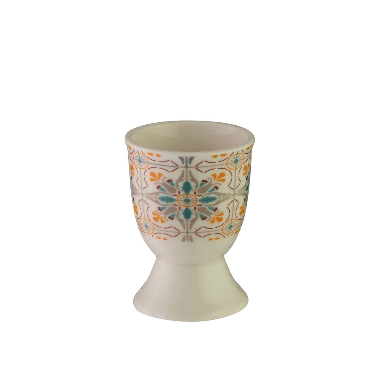 Egg Cup - Arabesque Tile Taupe