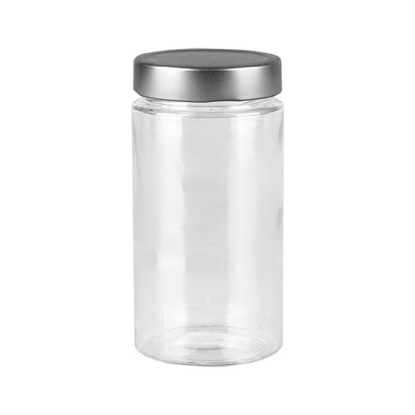 Kates Glass Jar W/ High Metal Lid 500ml