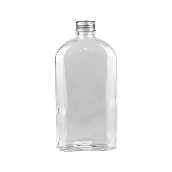 Kates Flat Glass Beverage Bottle 500ml