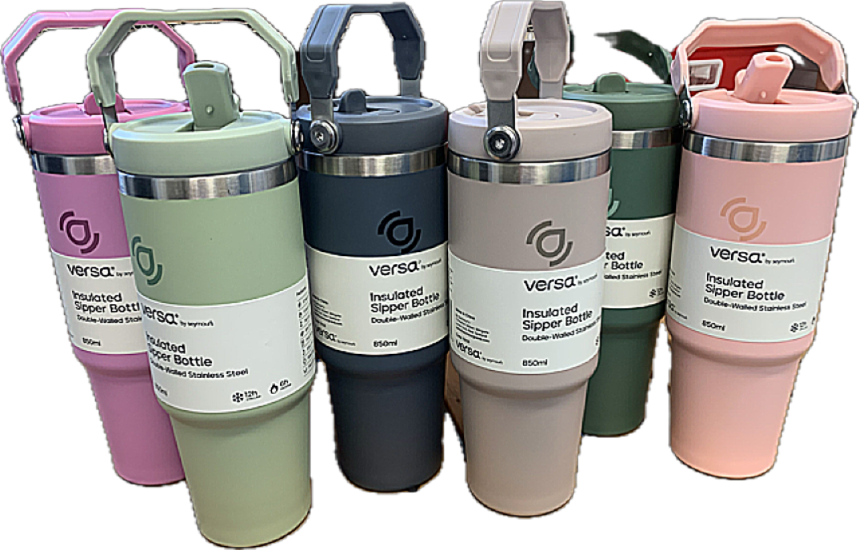 Seymours Stainless Steel Versa Bottle 850ml