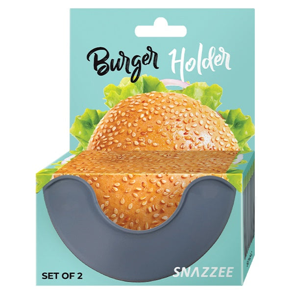 Snazzee Silicone Burger Holder Set of 2