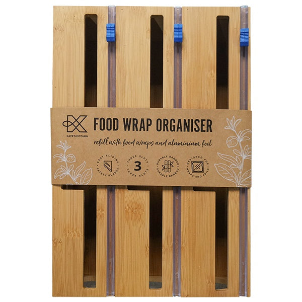 Kates Bamboo Food Wrap Organiser