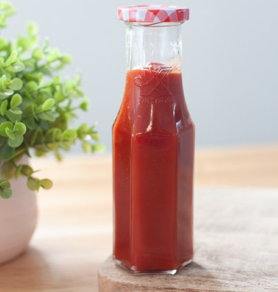 Kates Hexagonal Sauce Bottle 250ml