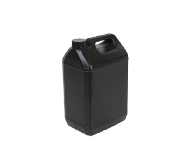 Jerry Can, 4 Lit, with Lid, Black - Food Grade