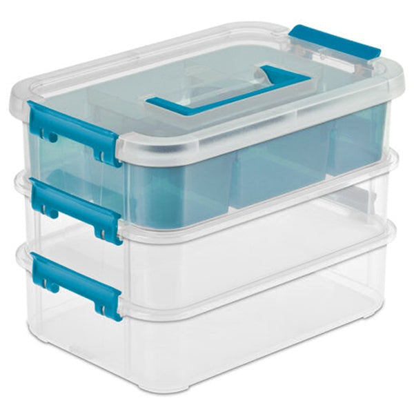 Seymours 3-Tier Stacking Storage Box with Insert