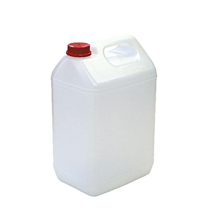 5L DG Jerry Can Nat 38mm Neck W Red Cap