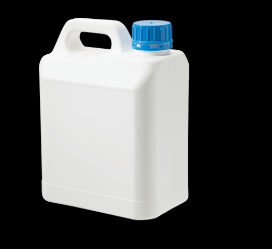 2 Lit Non DG White Jerry Can 38mm Neck White Cap