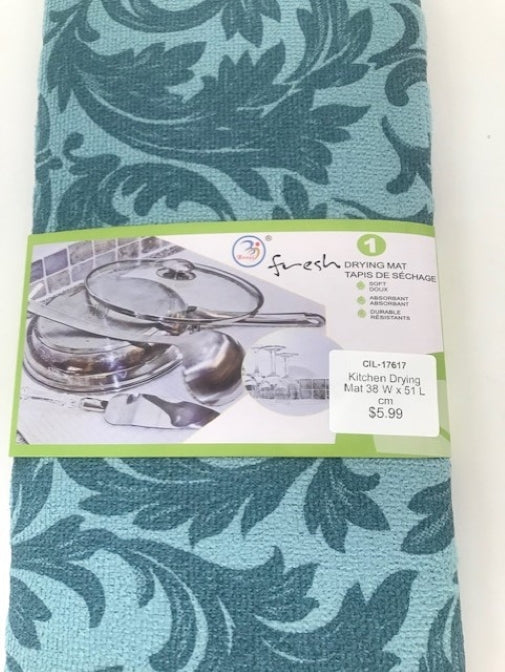 Kitchen Drying Mat 38 W x 51 L cm