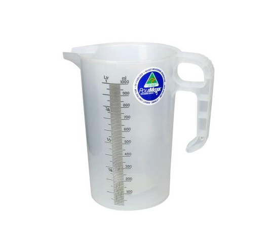 Measuring Jug 1 Litre Pourmaxx