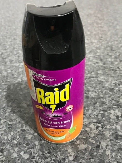 RAID Multi Insect Killer Spray Lemon Orange 300ml