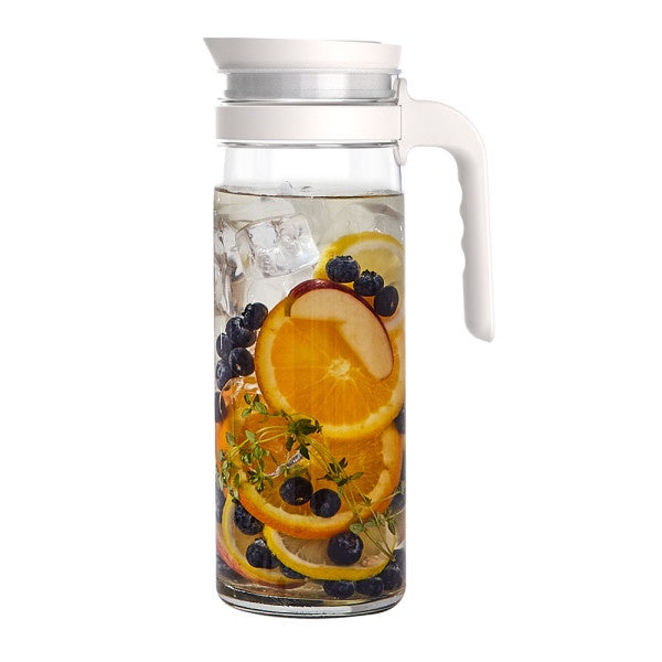 Terra Pitcher 1390ml Glass Jug W Lid