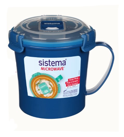 Sistema 656ml Medium Soup Mug Microwave Colour