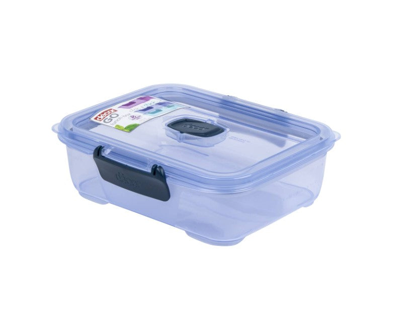 Décor Go™ Click & Stack Lunch Box, Oblong, 800ml