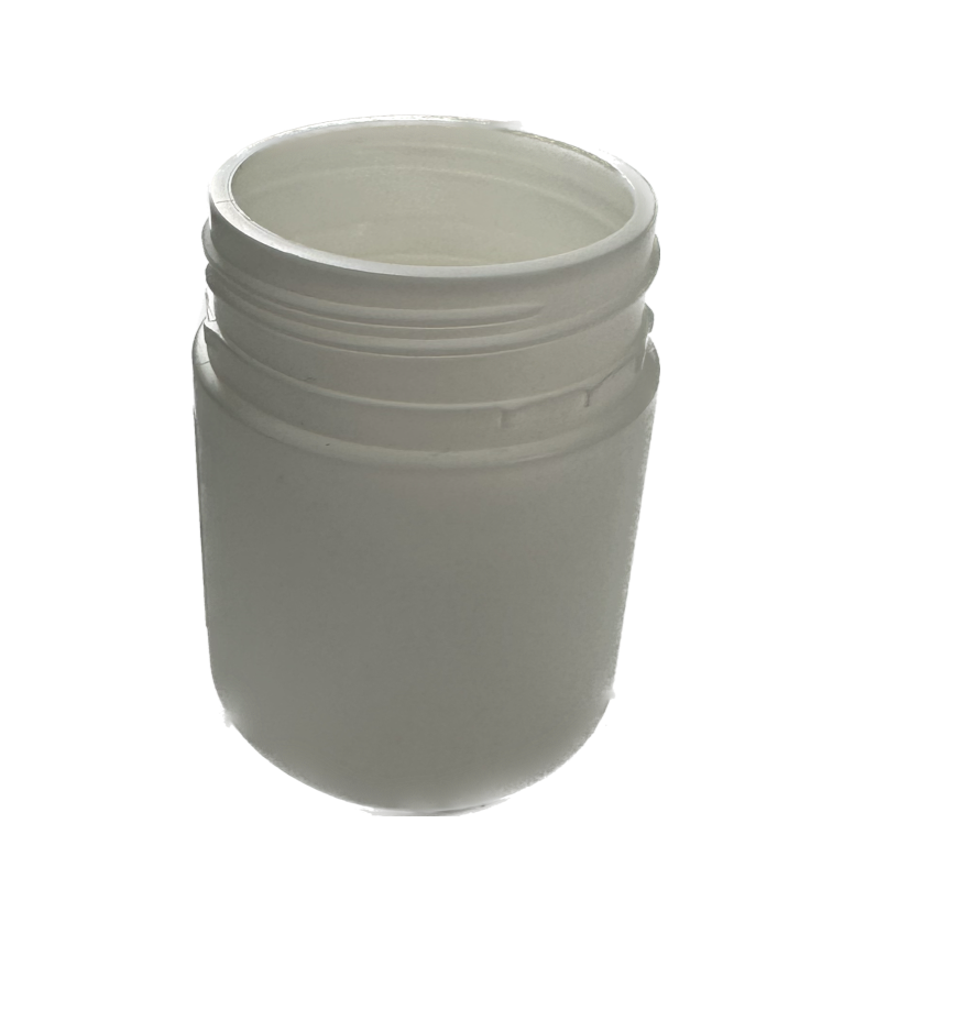 Powder Pot 270ml White T/E 63mm neck (No Lid)