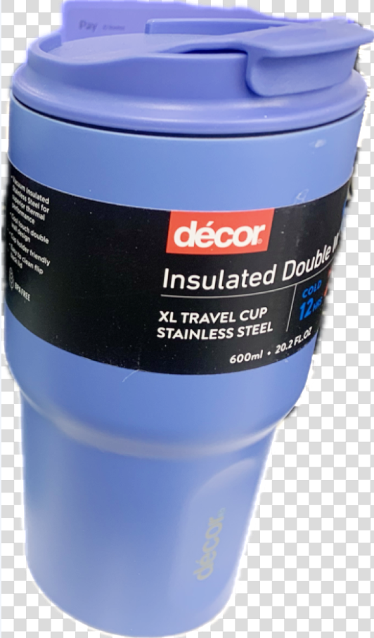 Decor® XL Coffee Cup Double Walled Stainless Steel 600ml