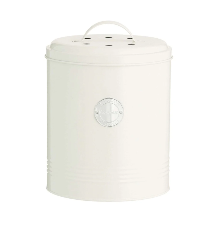 Typhoon Living Compost Bin Cream 2.5L
