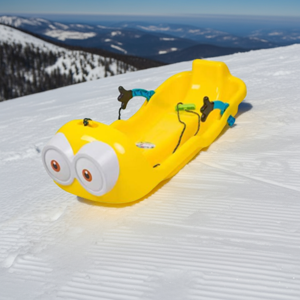 Snow sled Minions Yellow Sled