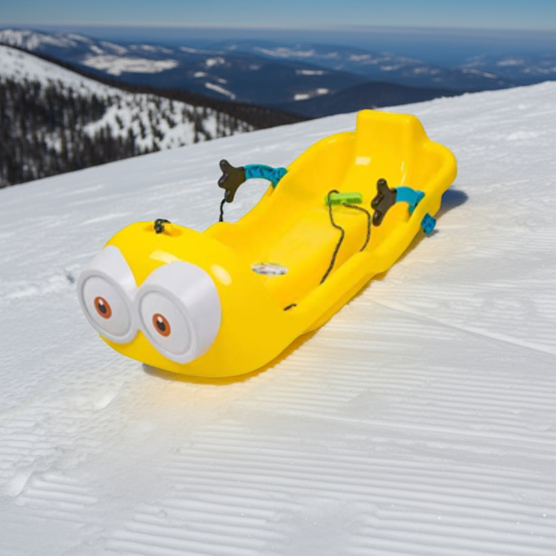 Snow sled Minions Yellow Sled