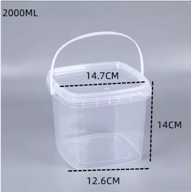 Square Ezy Pail Clear