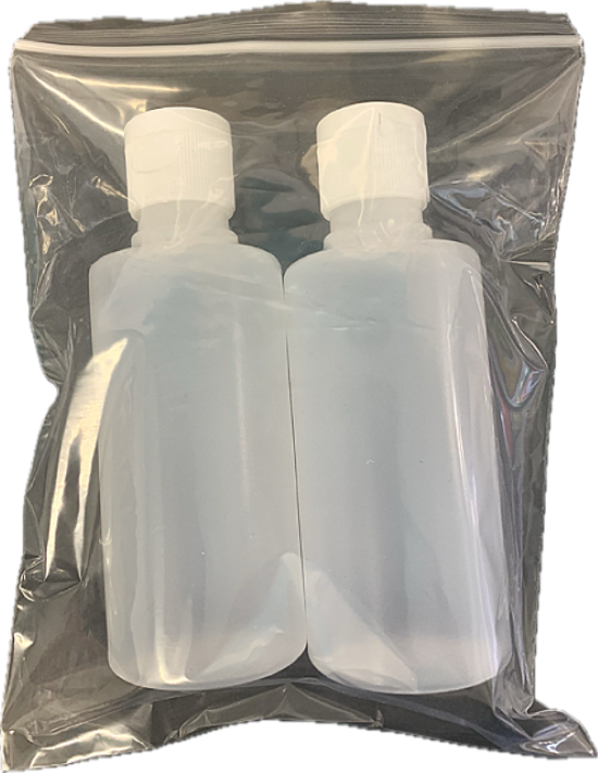 Travel 2Pk Flip Top Bottle 100ml