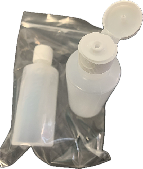 Travel 2Pk Flip Top Bottle 100ml
