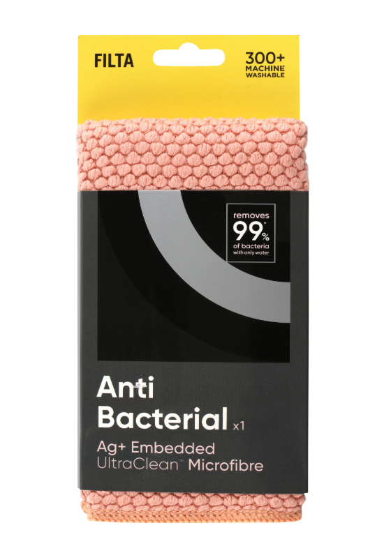 Filta Anti-Bacterial Ultraclean Microfibre Cloth