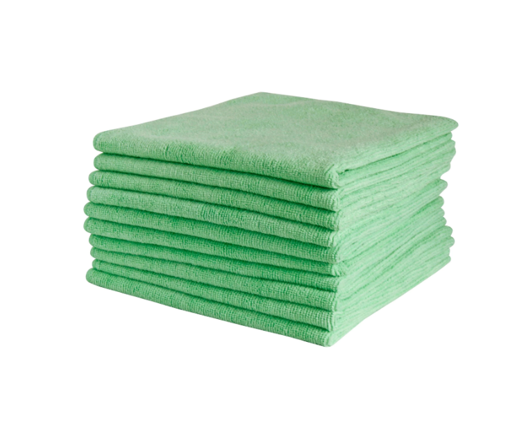 Filta Commercial Microfibre Cloth Black 40x40cm Pack of 10